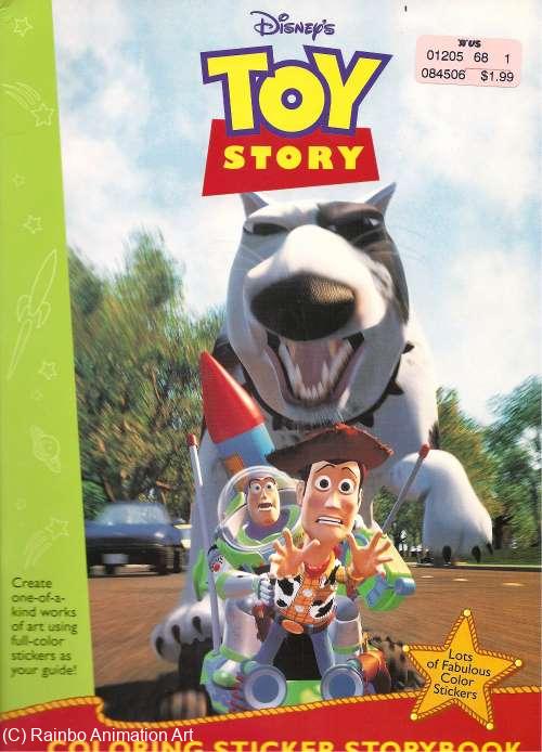 Toy Story Coloring Sticker Book 2 Toy Story Collectibles