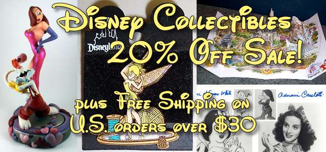 Disney Collectibles Sale Ad